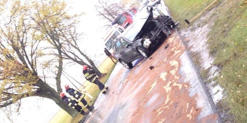 Wypadek w Ludwinowie