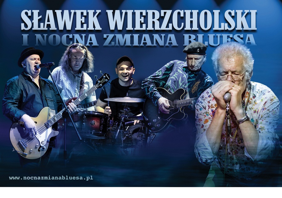 Nocna Zmiana Bluesa na Scenie Teatralnej Miasta Siedlce