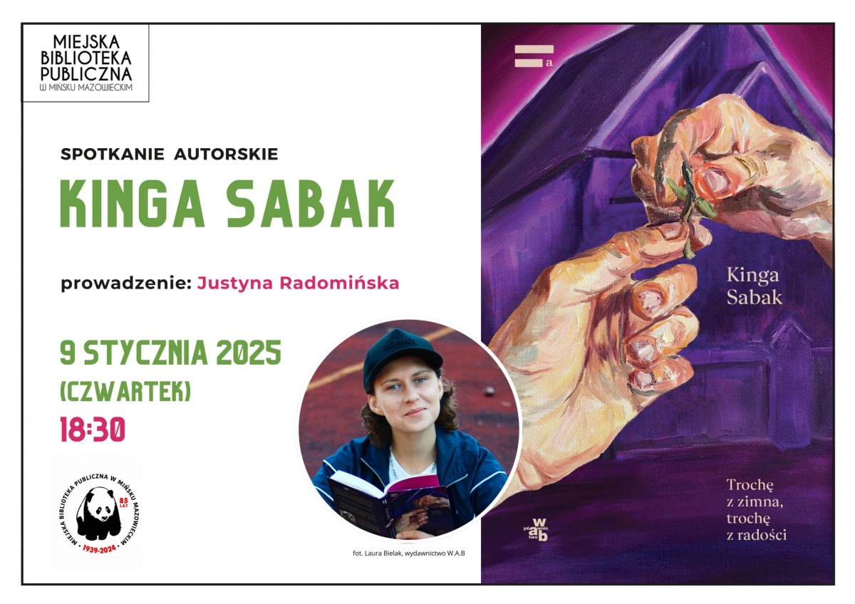 Spotkanie autorskie z Kingą Sabak