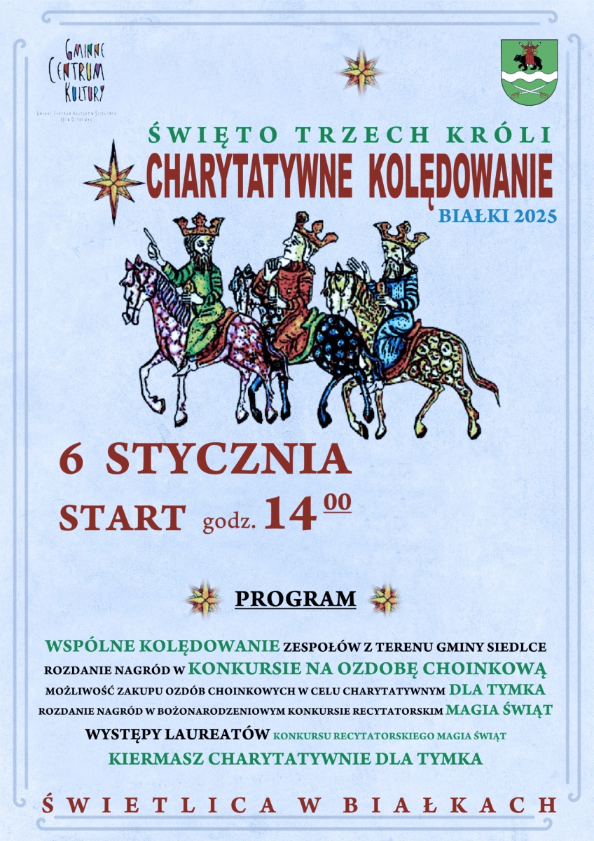 Charytatywne kolędowanie w Białkach