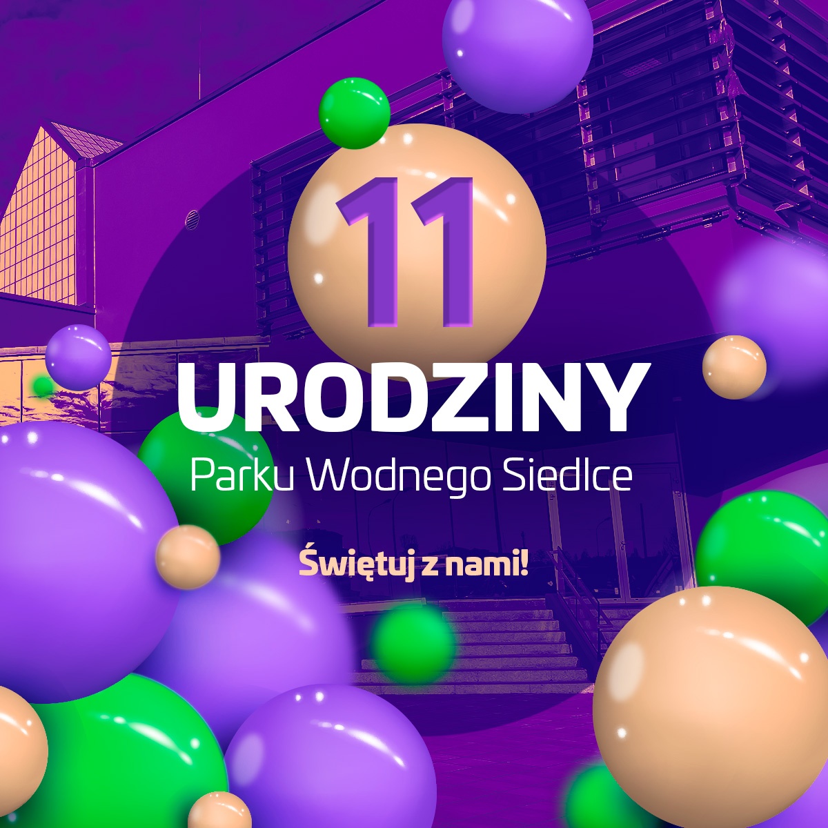 Park Wodny Siedlce obchodzi 11. urodziny!
