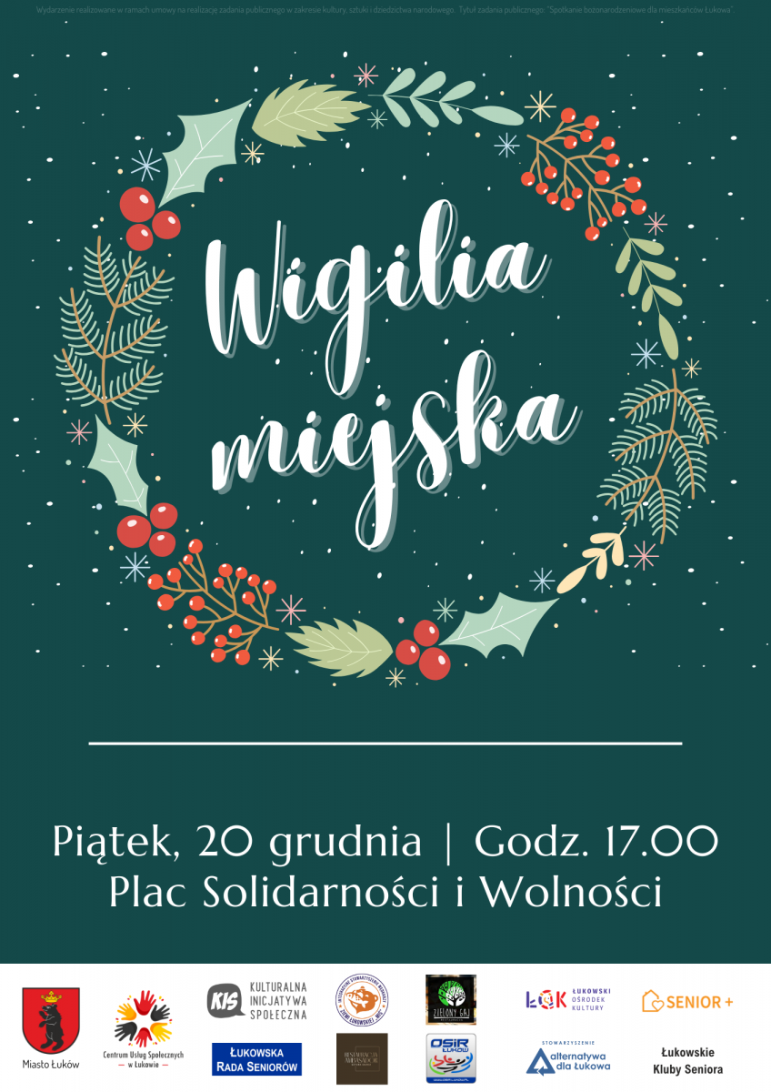 Łuków: Miejska wigilia i próba pobicia rekordu