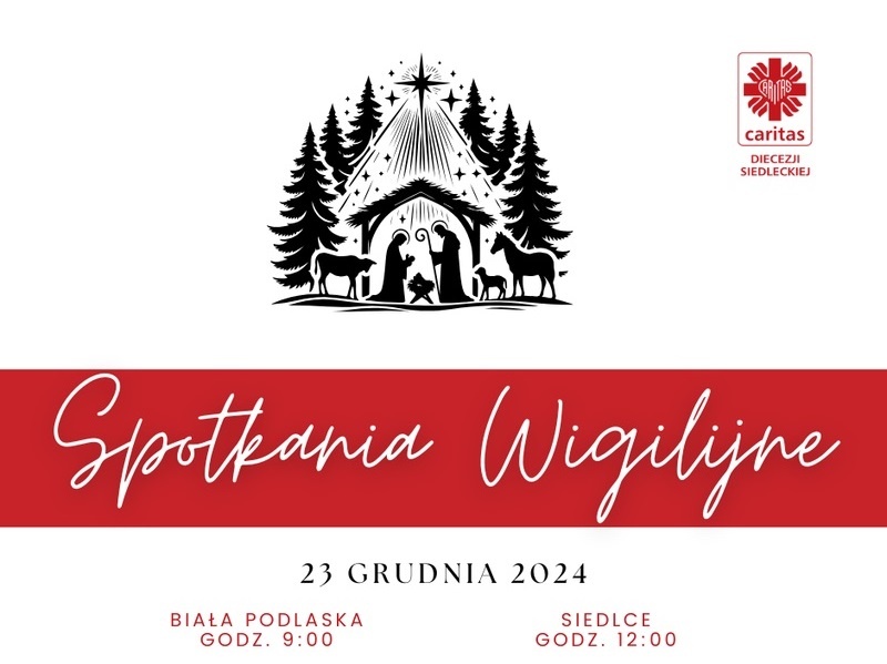 Caritas organizuje spotkanie wigilijne dla potrzebujących