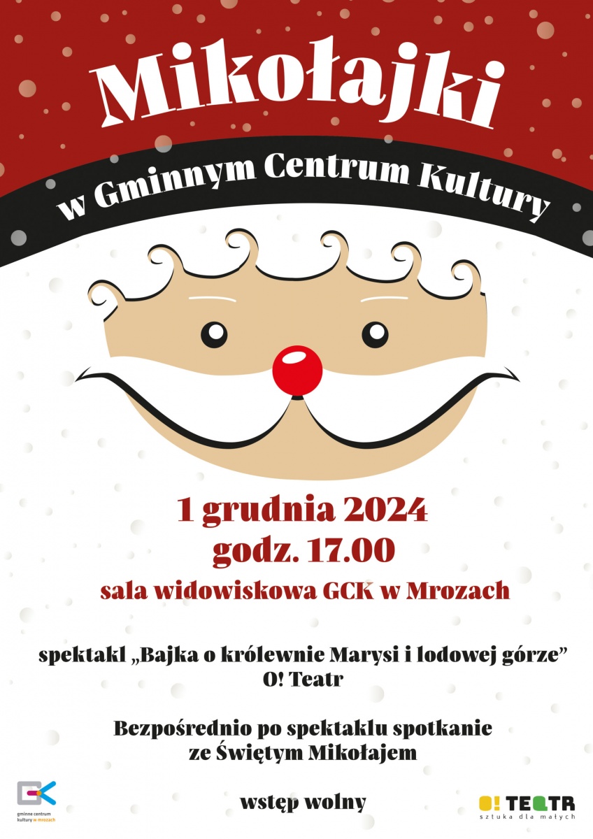 Spektakl i spotkanie ze Świętym Mikołajem