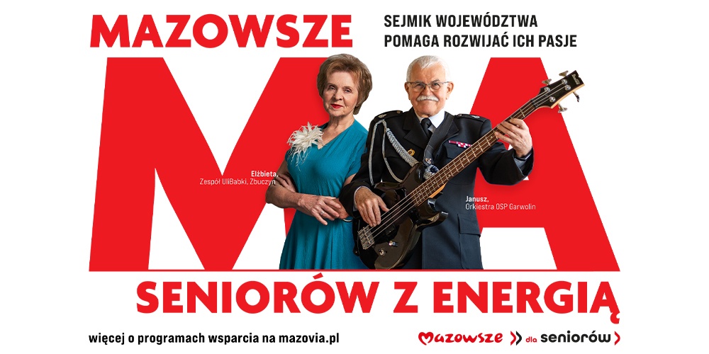 RUSZYŁY PROGRAMY WSPARCIA SAMORZĄDU MAZOWSZA