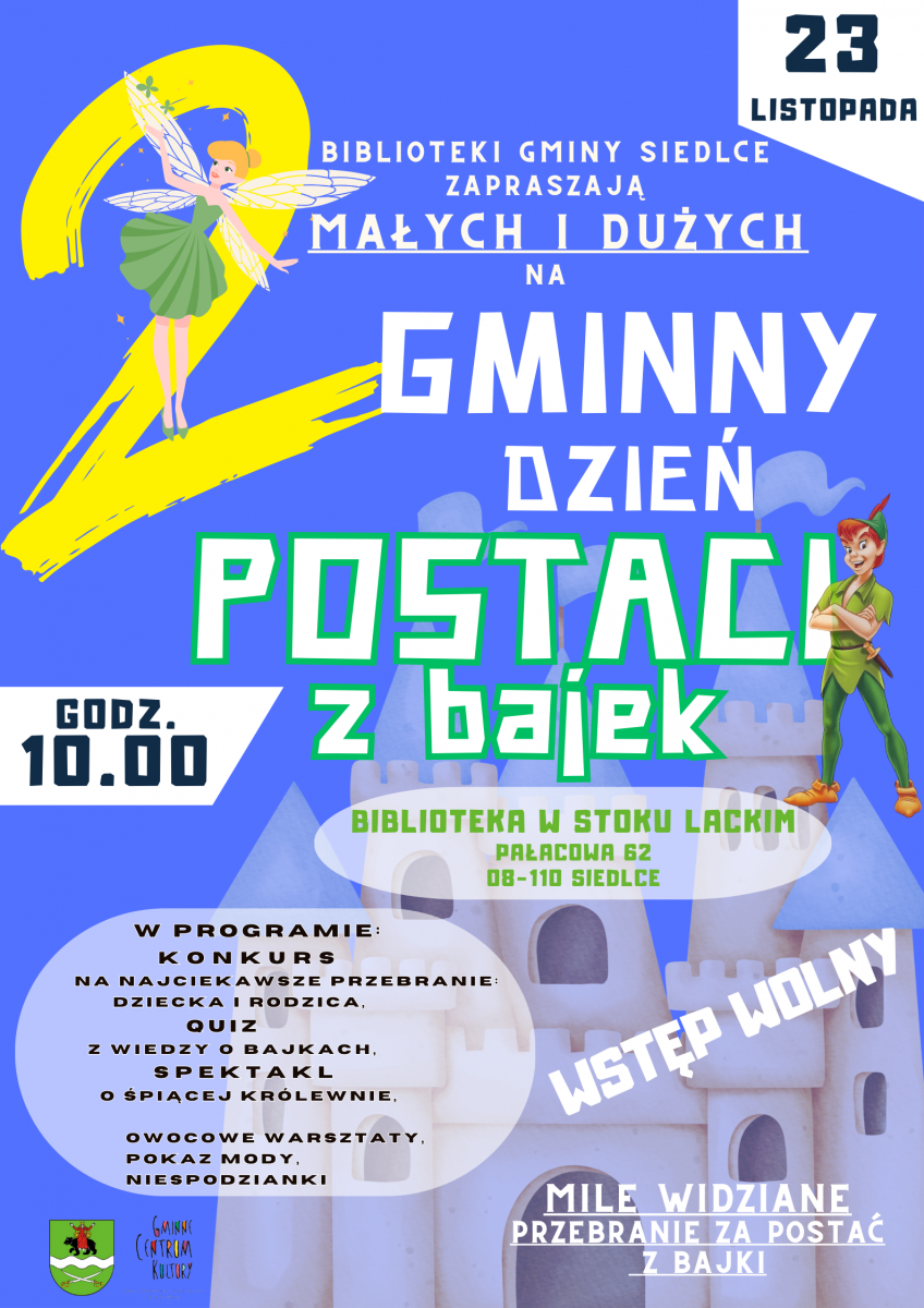 Gminny Dzień Postaci z Bajek