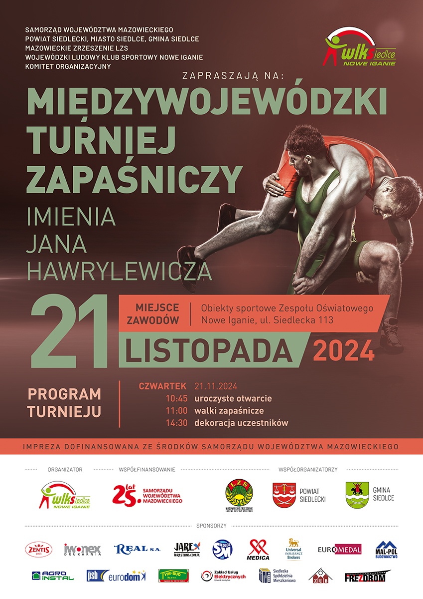 Zapaśnicze uczczenie pamięci Jana Hawrylewicza