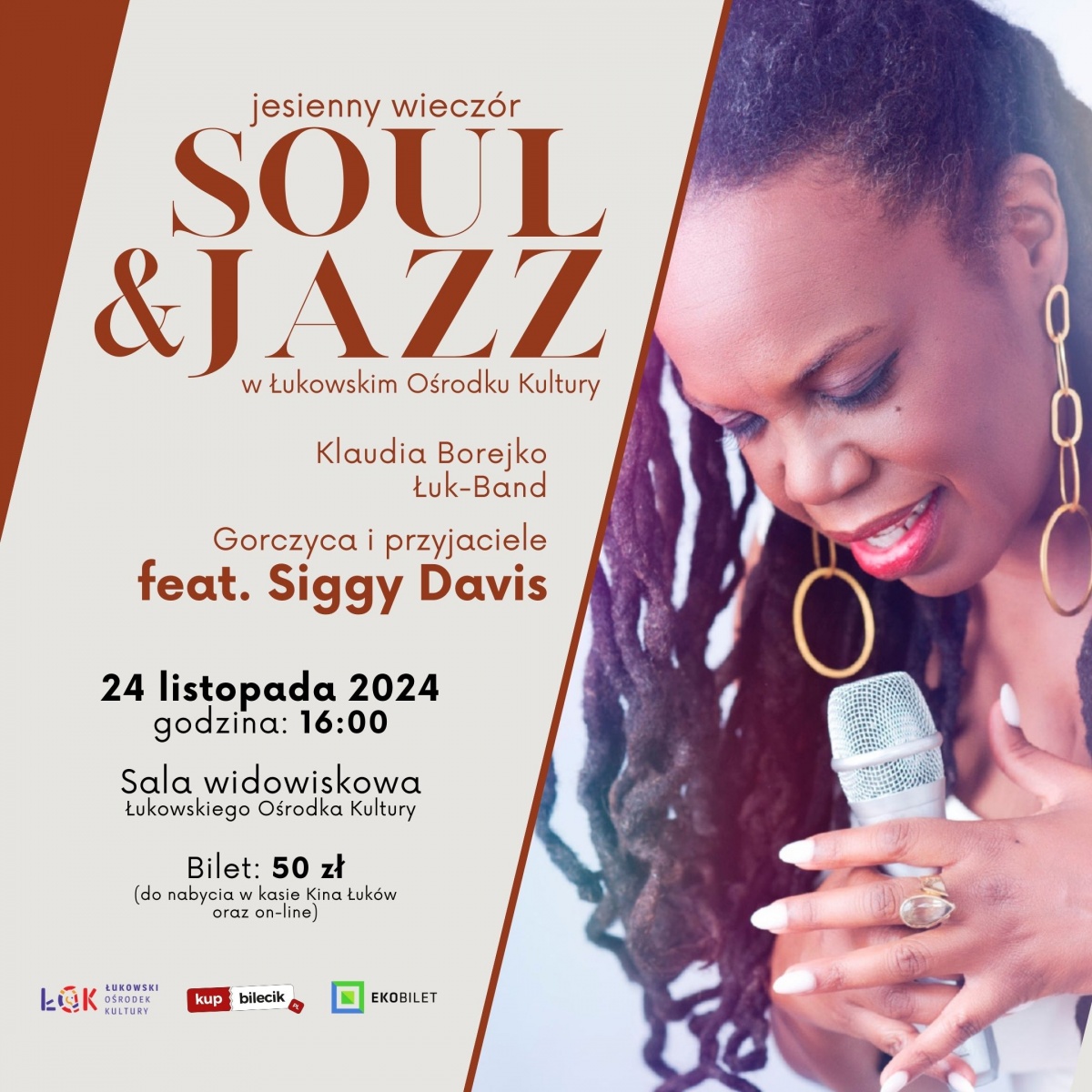 Łuków: Uczta dla miłośników jazzu, soulu i bluesa