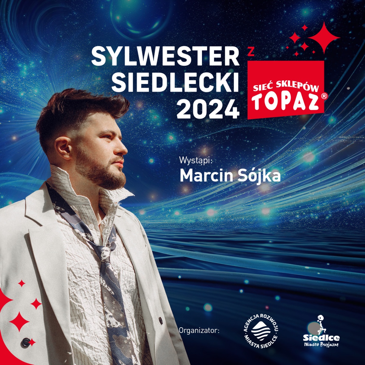 Marcin Sójka gwiazdą Sylwestra w Siedlcach