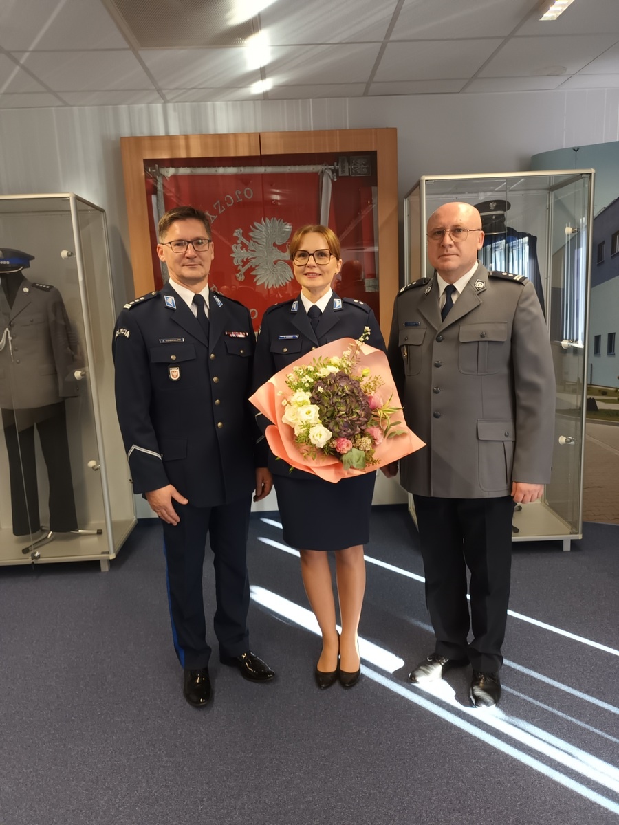Podkomisarz Emilia Osińska zastępcą komendanta siedleckiej policji