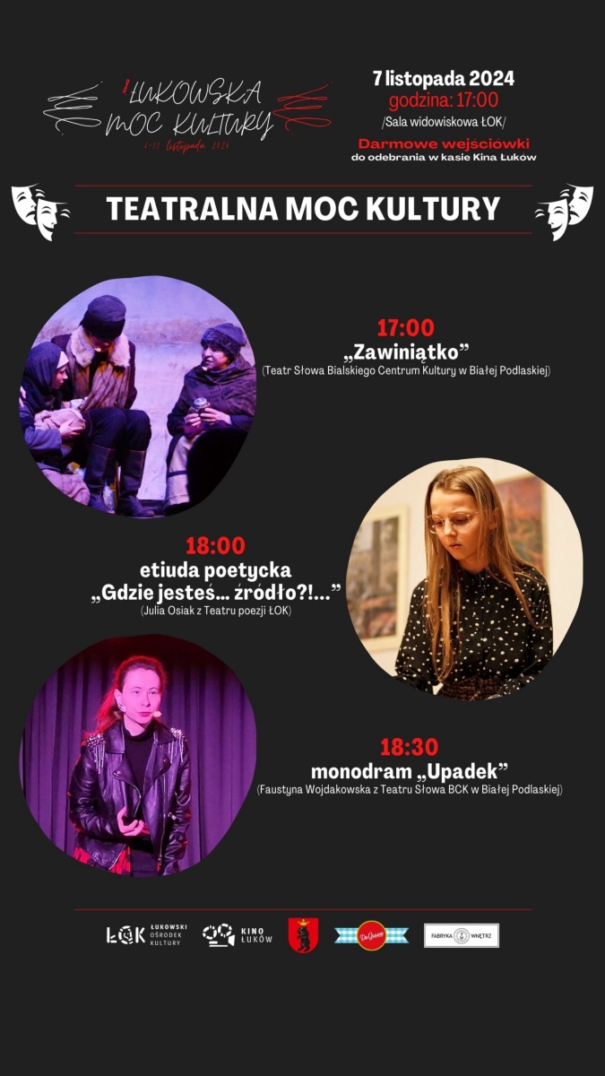 Łuków: Kulturalny wieczór