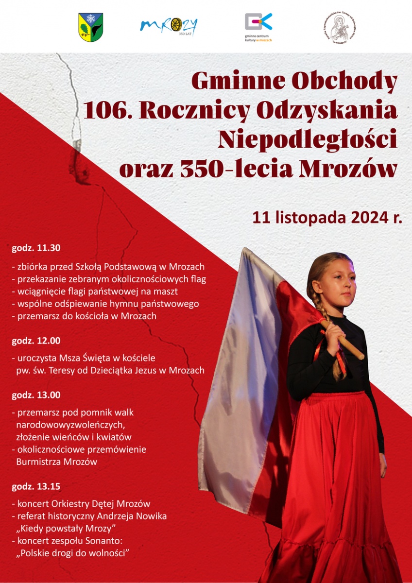 W Mrozach patriotycznie