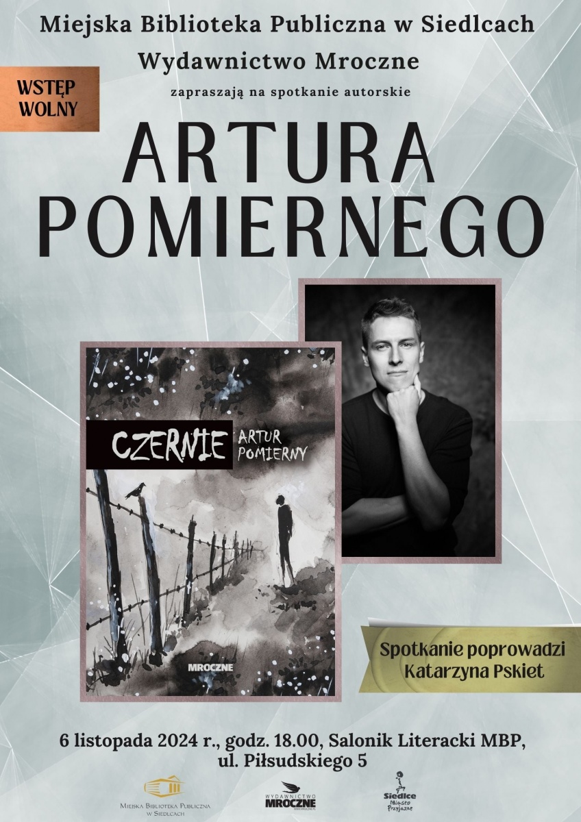 Promocja książki pt. Czernie Artura Pomiernego