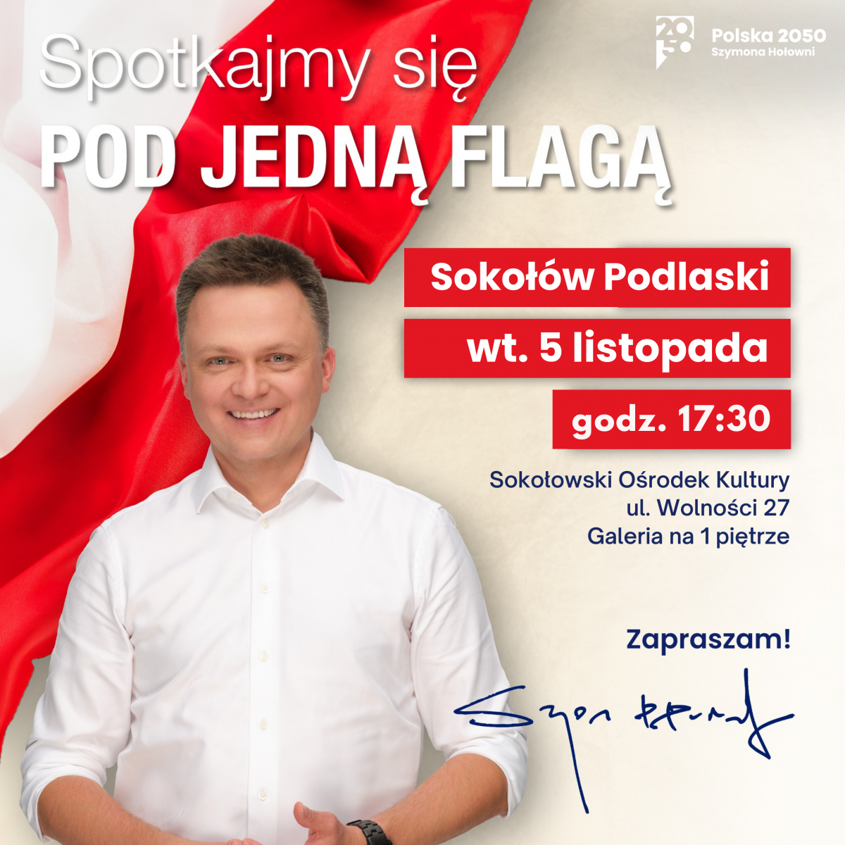 Spotkanie otwarte z Szymonem Hołownią