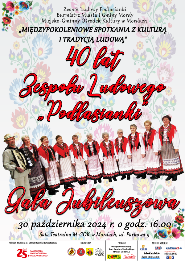 40 lat zespołu Podlasianki - będzie uroczysta gala!