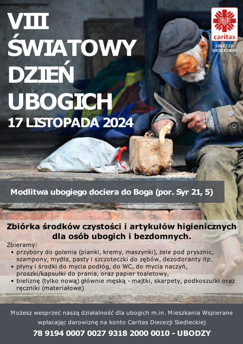 Diecezja siedlecka: VIII Światowy Dzień Ubogich