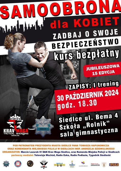 Kurs samoobrony dla kobiet