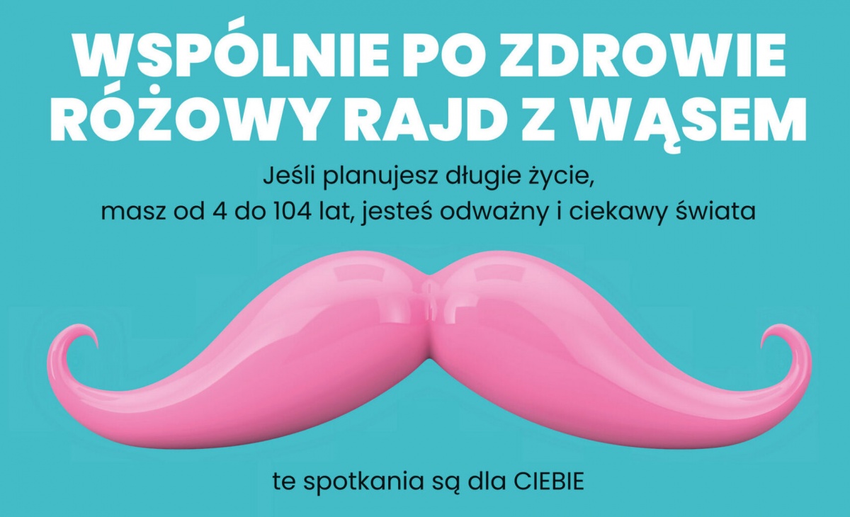 Różowy i z wąsem - nietypowy rajd w gminie Mrozy