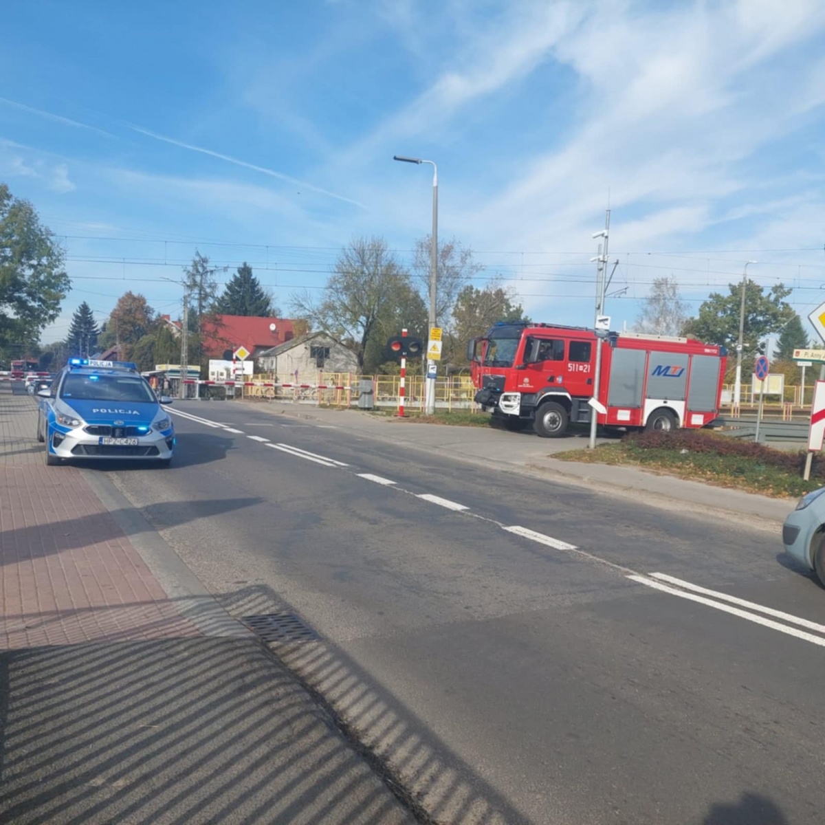 Cegłów: Kobieta potrącona przez pociąg