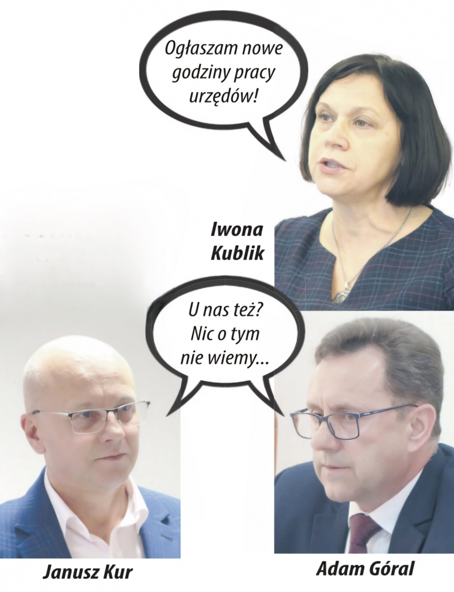 Burmistrz Sokołowa Podlaskiego zapowiada zmiany godzin pracy urzędów, ale starosta i wójt są zaskoczeni
