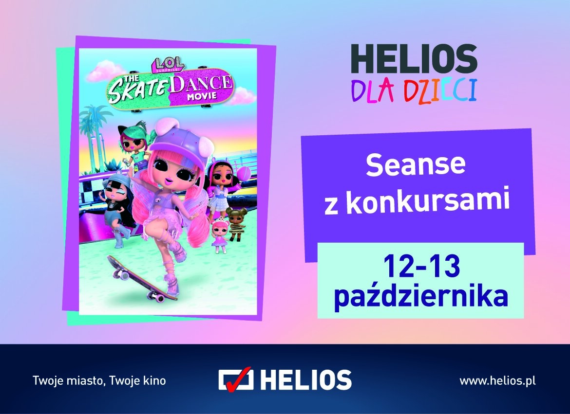 Wygraj bilety do kina Helios Siedlce!