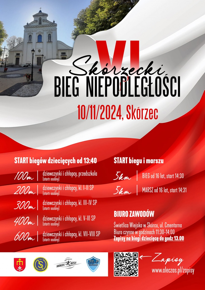 VI Skórzecki Bieg Niepodległości - trwają zapisy