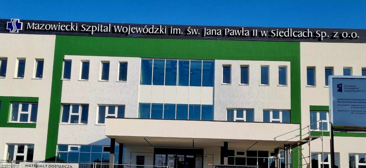 Mazowiecki Szpital Wojewódzki wprowadza ograniczenia