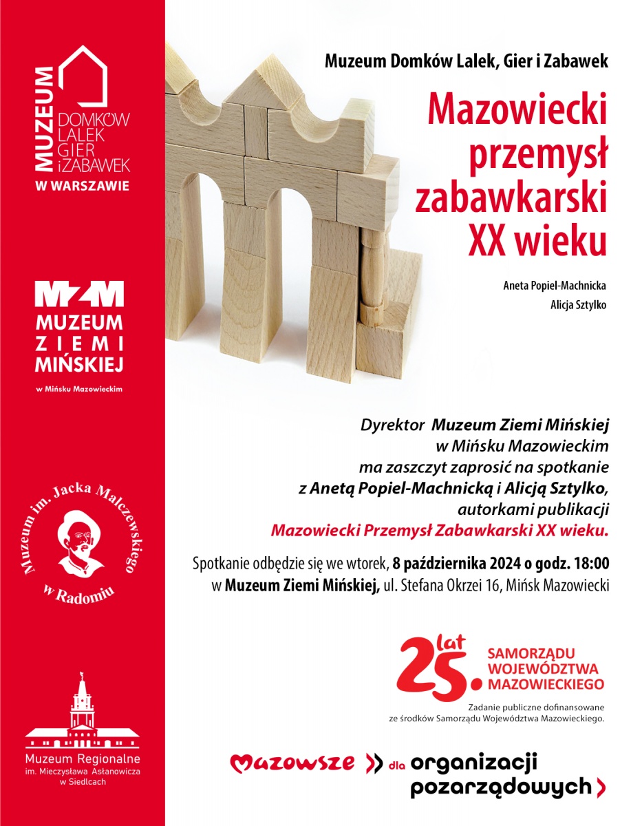Mazowiecki Przemysł Zabawkarski XX wieku. Spotkanie z autorkami książki