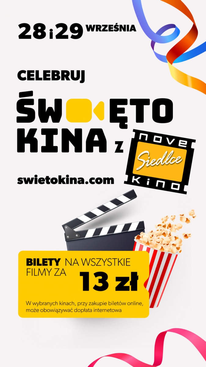 ŚWIĘTO KINA w Novekino Siedlce!