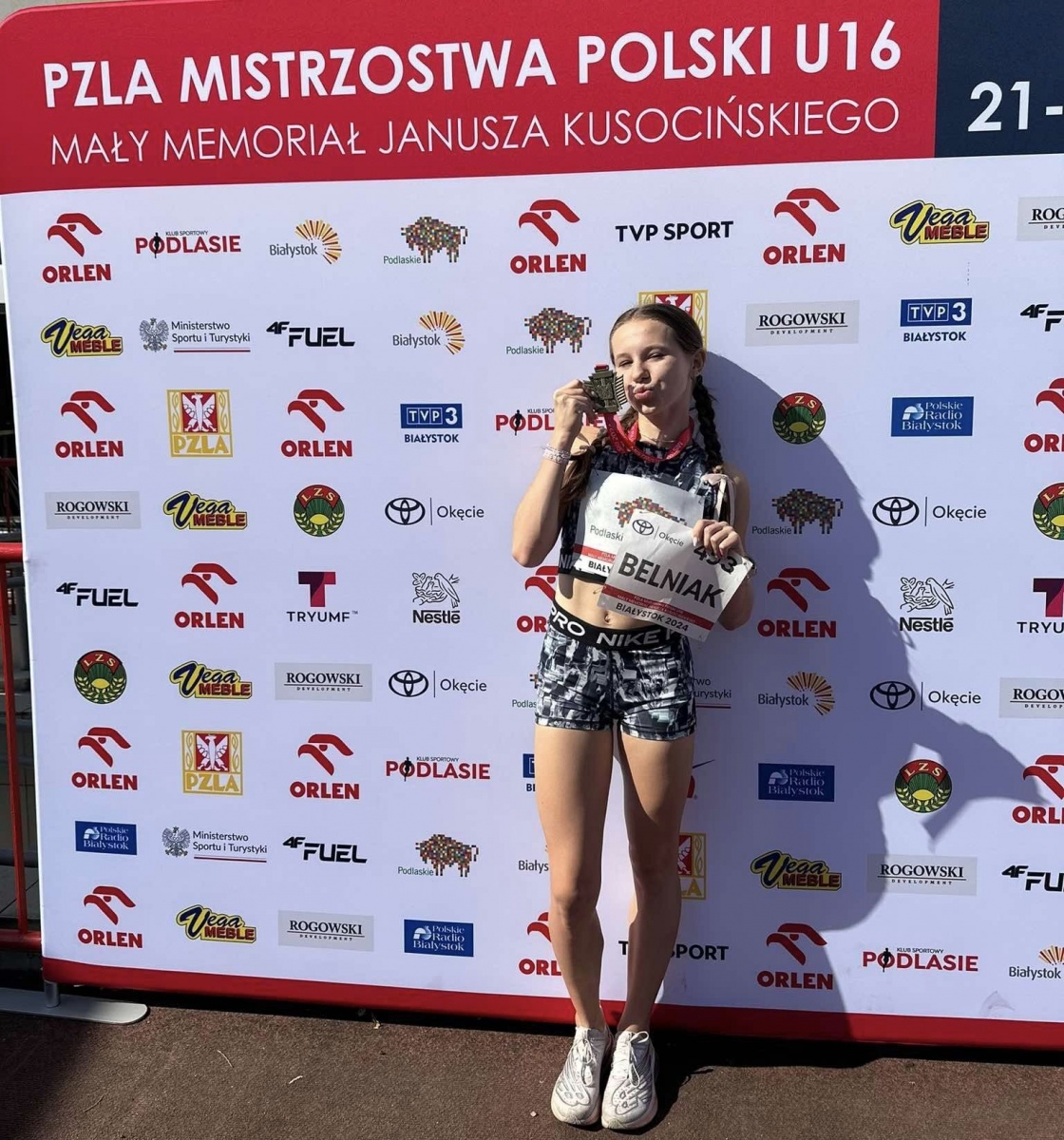 Podwójnie ozłocona Aleksandra Belniak