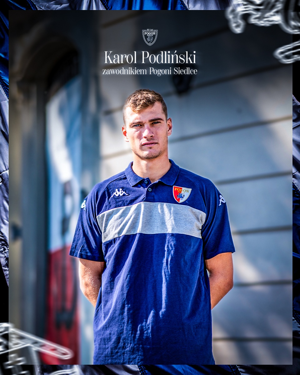 Karol Podliński w Pogoni Siedlce