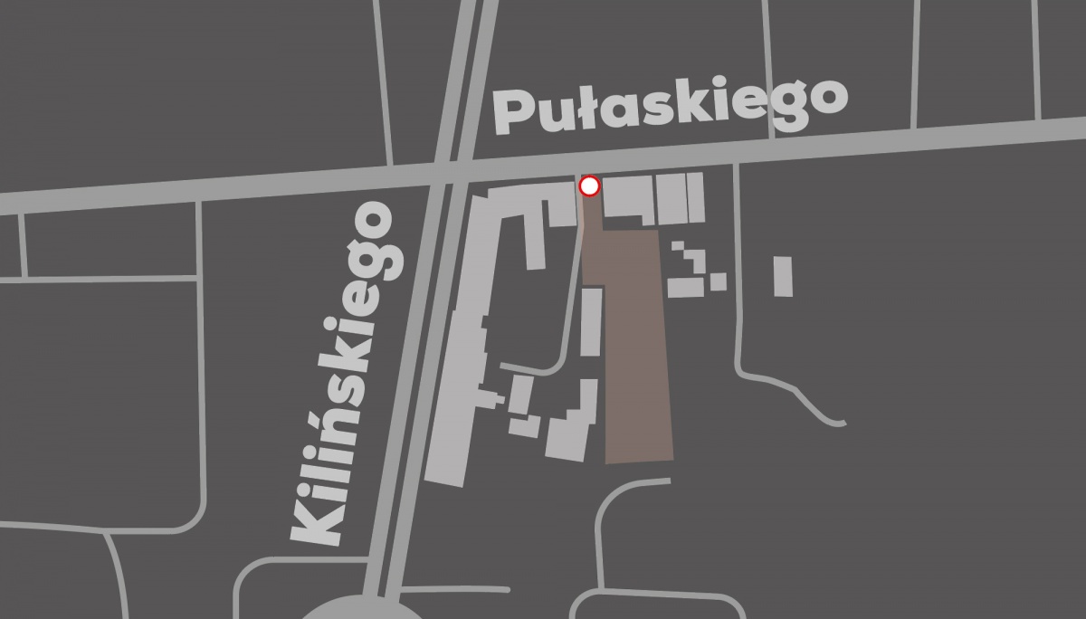 Oblegany parking przy ul. Pułaskiego czasowo wyłączony z użytku