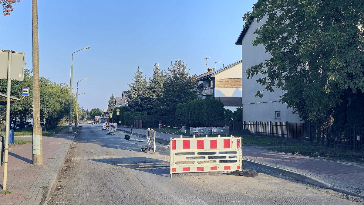 Siedlce: Kraszewskiego? Do końca remontu daleko