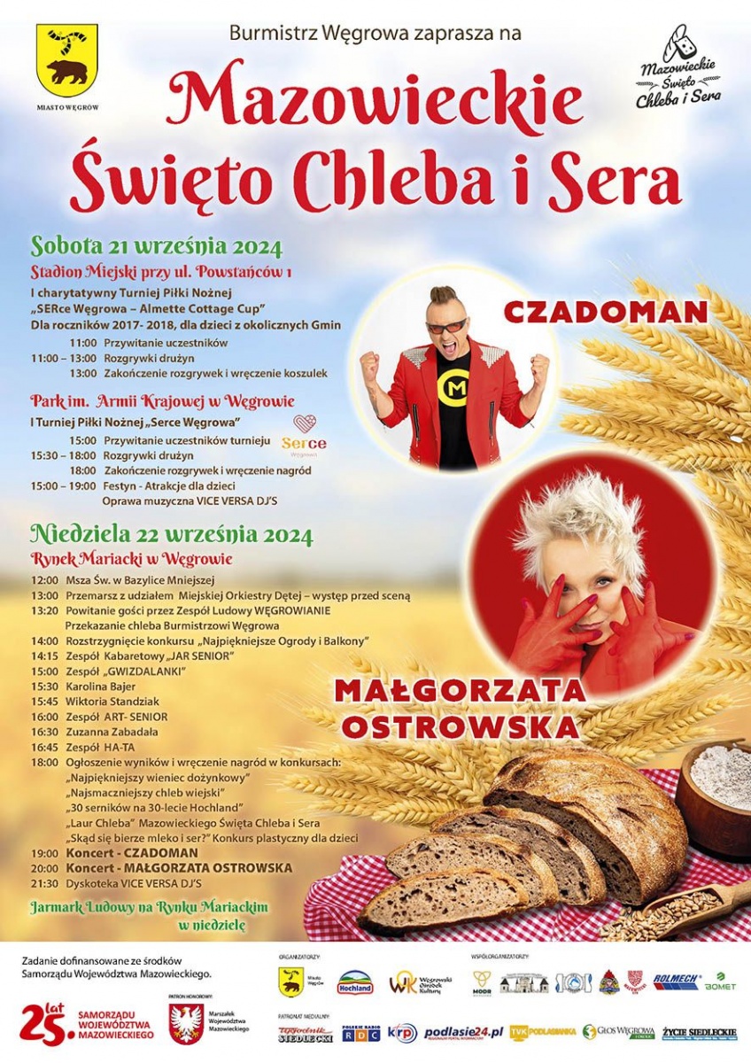 Czadoman i Małgorzata Ostrowska na świecie chleba i sera