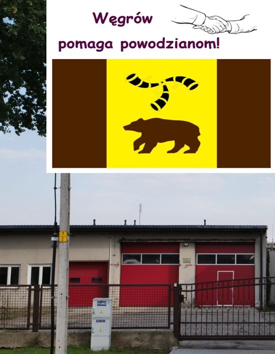 Węgrów pomaga powodzianom