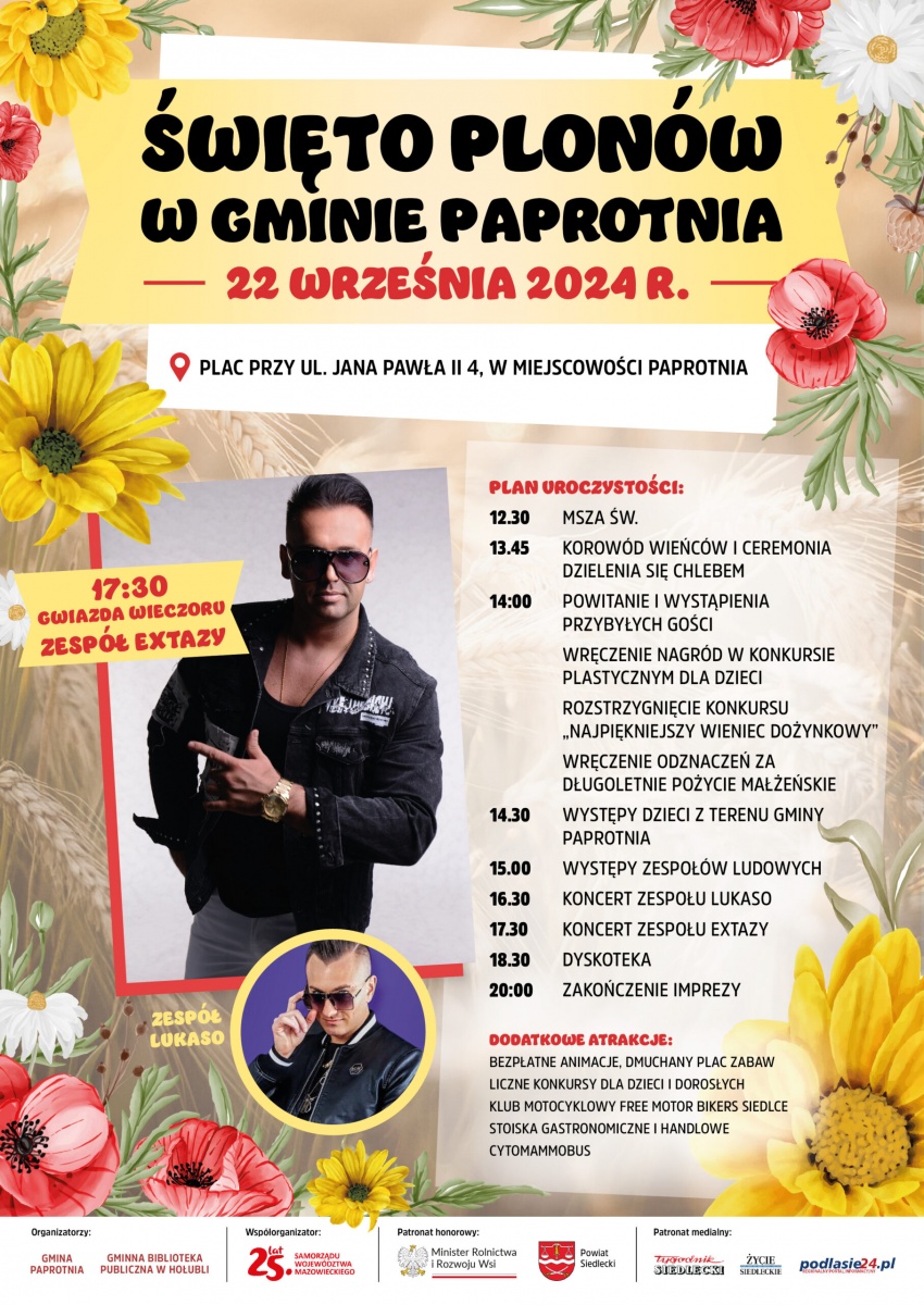 Święto plonów w gminie Paprotnia