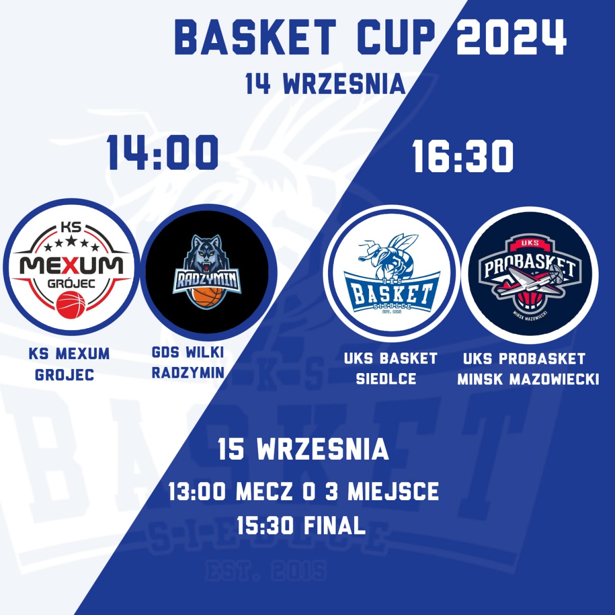 Weekend z koszykówką w Siedlcach - Basket Cup 2024