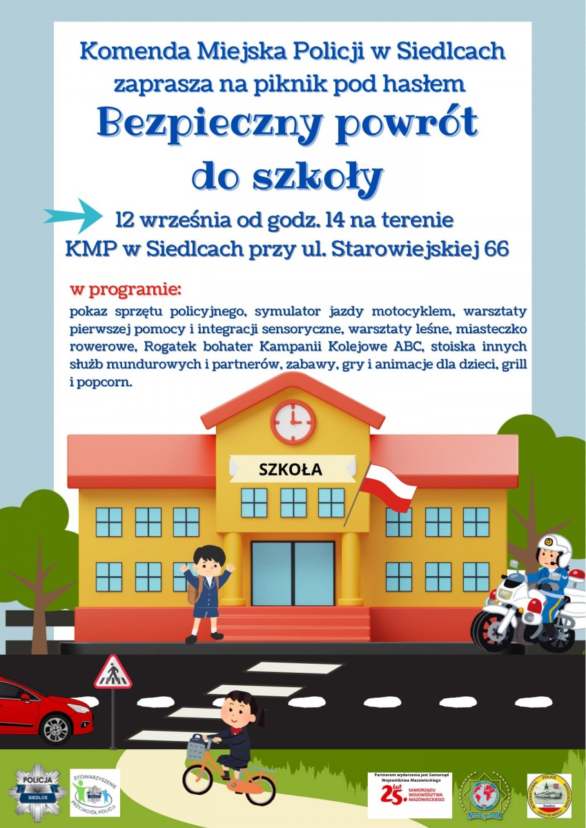 Nosorożec Rogatek na pikniku KMP Siedlce