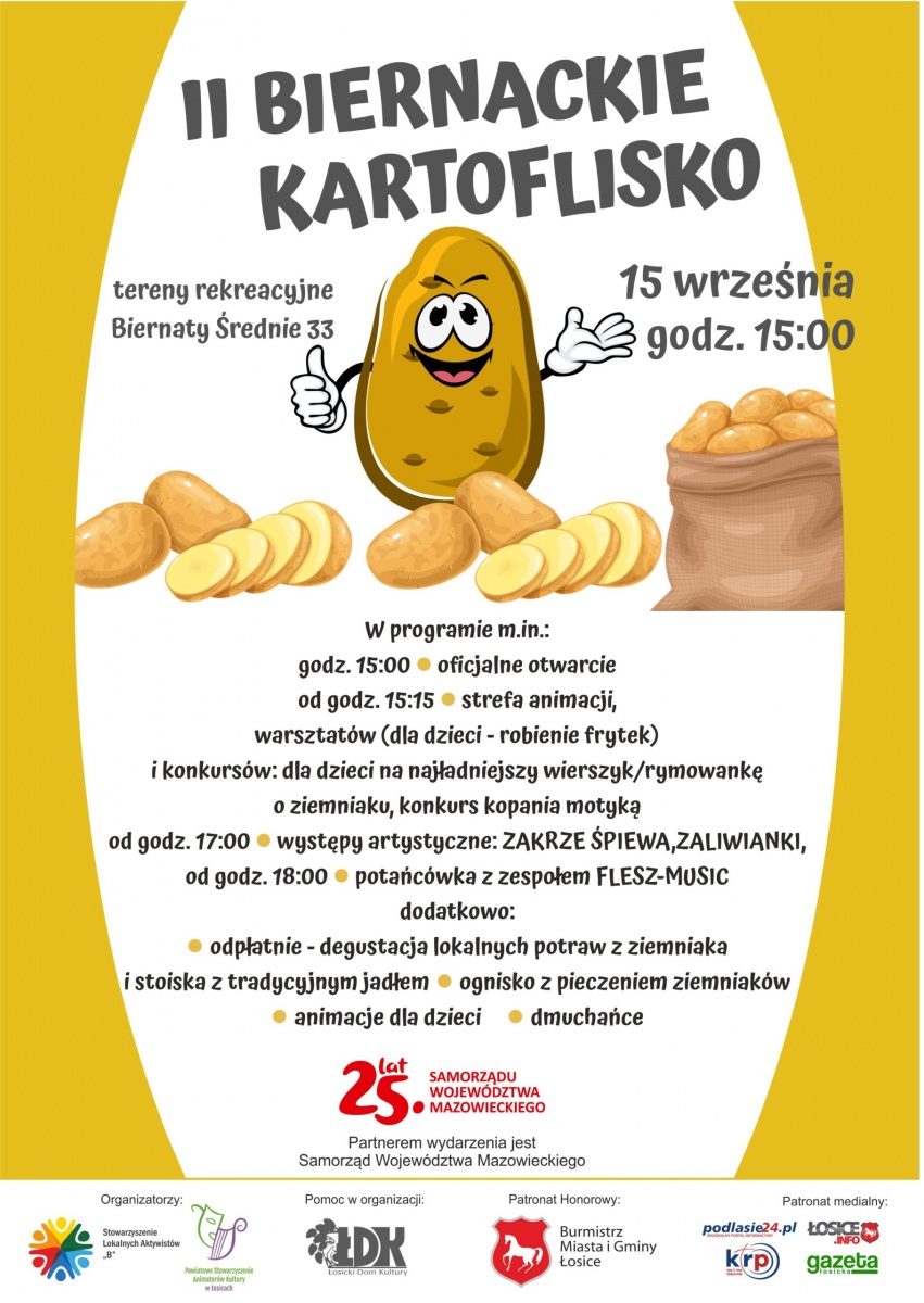 W Biernatach Średnich będą królować ziemniaki