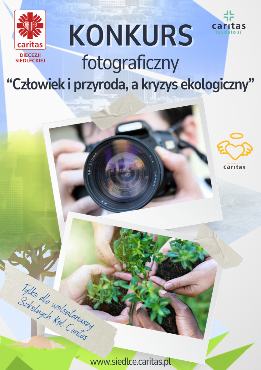 Konkurs fotograficzny dla wolontariuszy Szkolnych Kół Caritas
