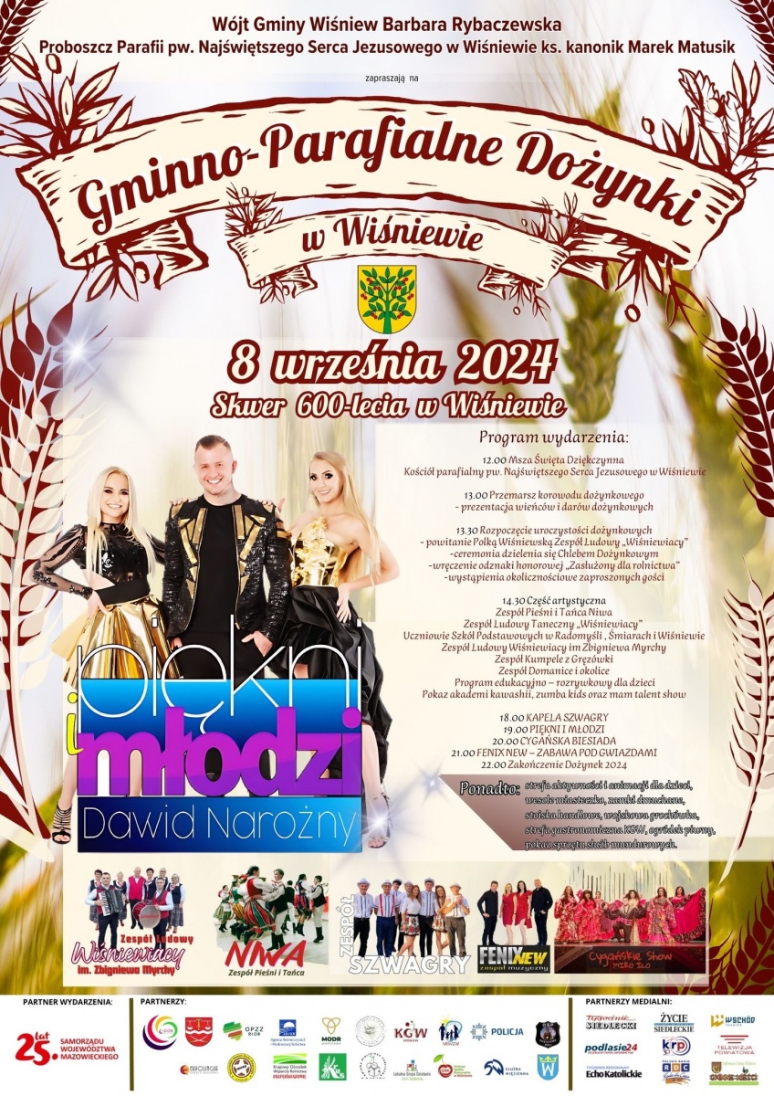 Gminno-parafialne dożynki w Wiśniewie