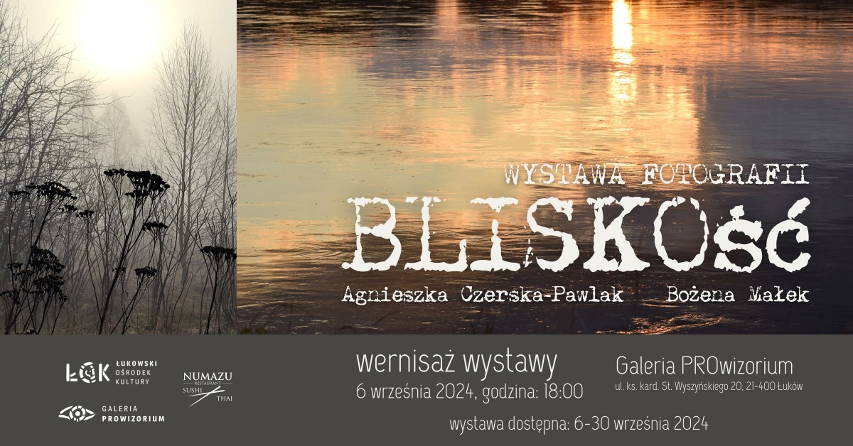 Łuków: Wernisaż wystawy fotografii