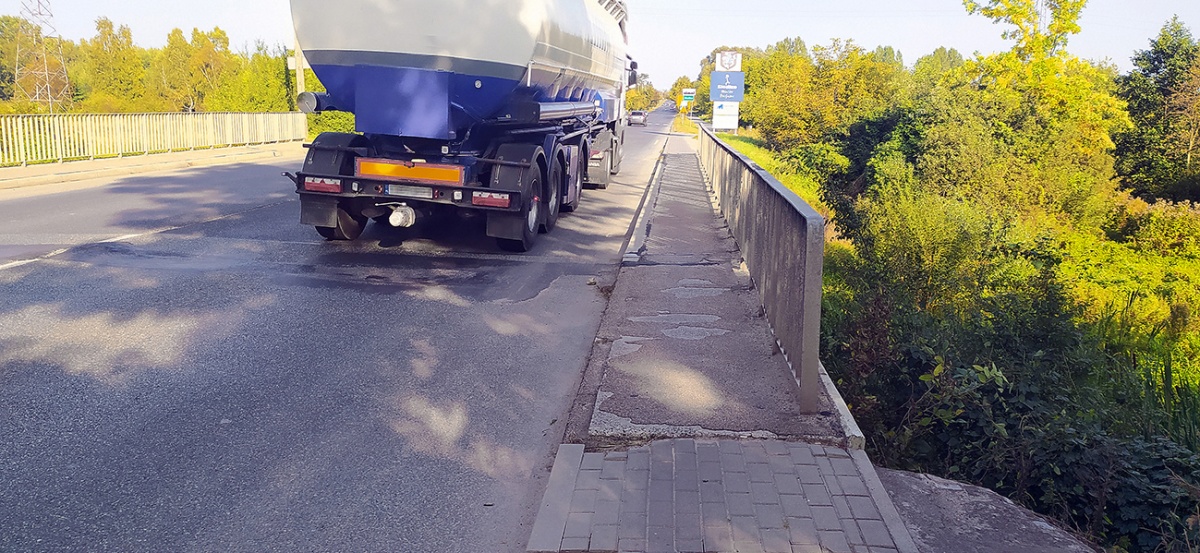 Nieszczęsny odcinek między mostem na Muchawce a McDonald’s...
