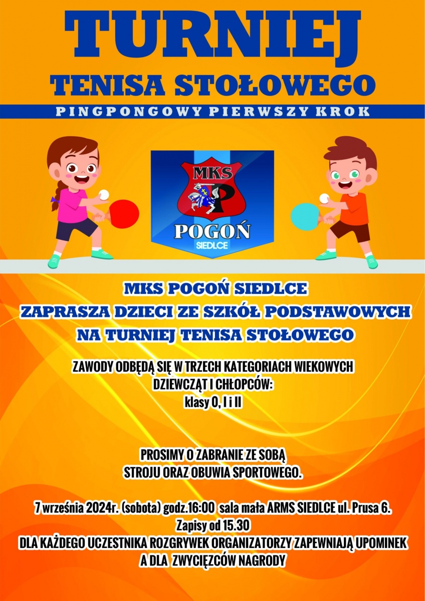 Pogoń szuka tenisowych talentów