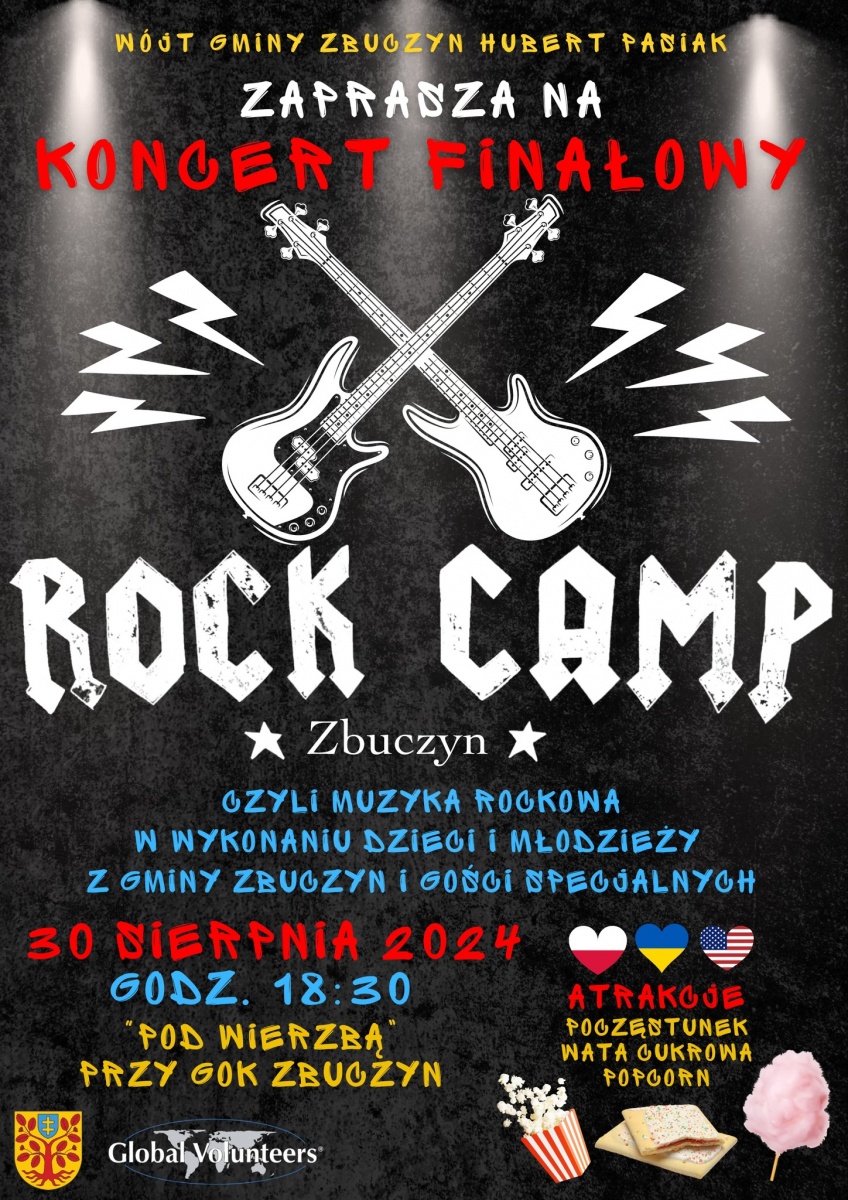 Koncert rockowy w Zbuczynie