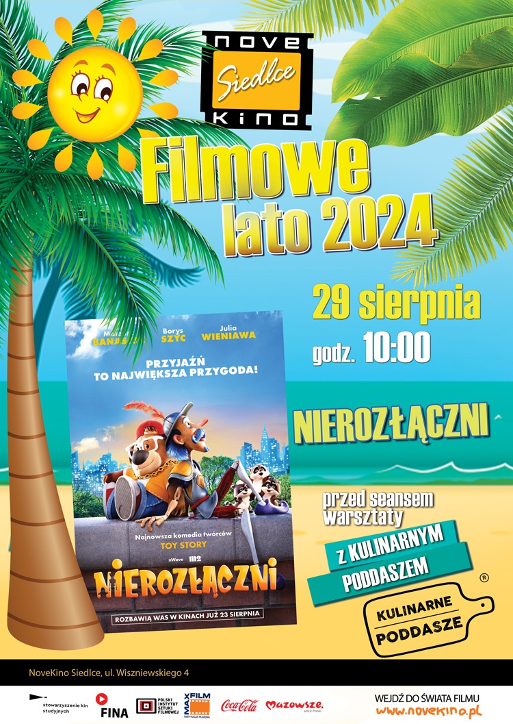 FILMOWE LATO w Novekino Siedlce smakuje magicznie!