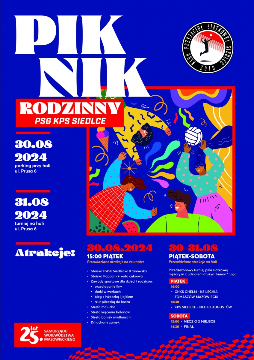 Weekend z siatkarzami - piknik i turniej