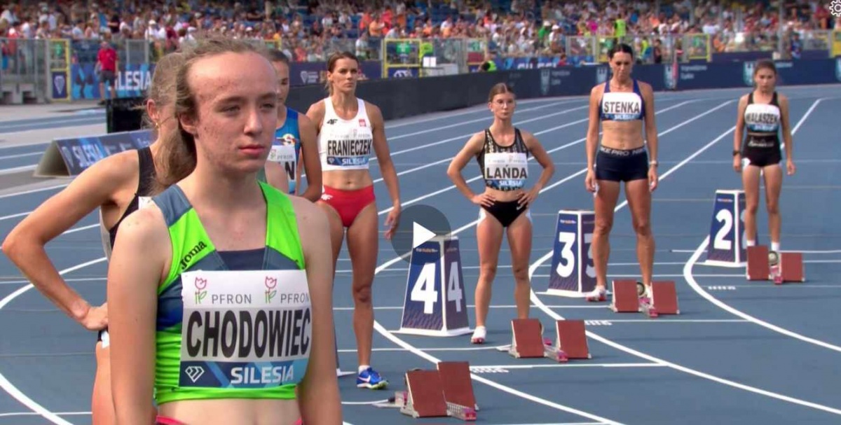 Julia Chodowiec w wyborowym towarzystwie - siedlecki akcent podczas Diamentowej Ligi w Chorzowie