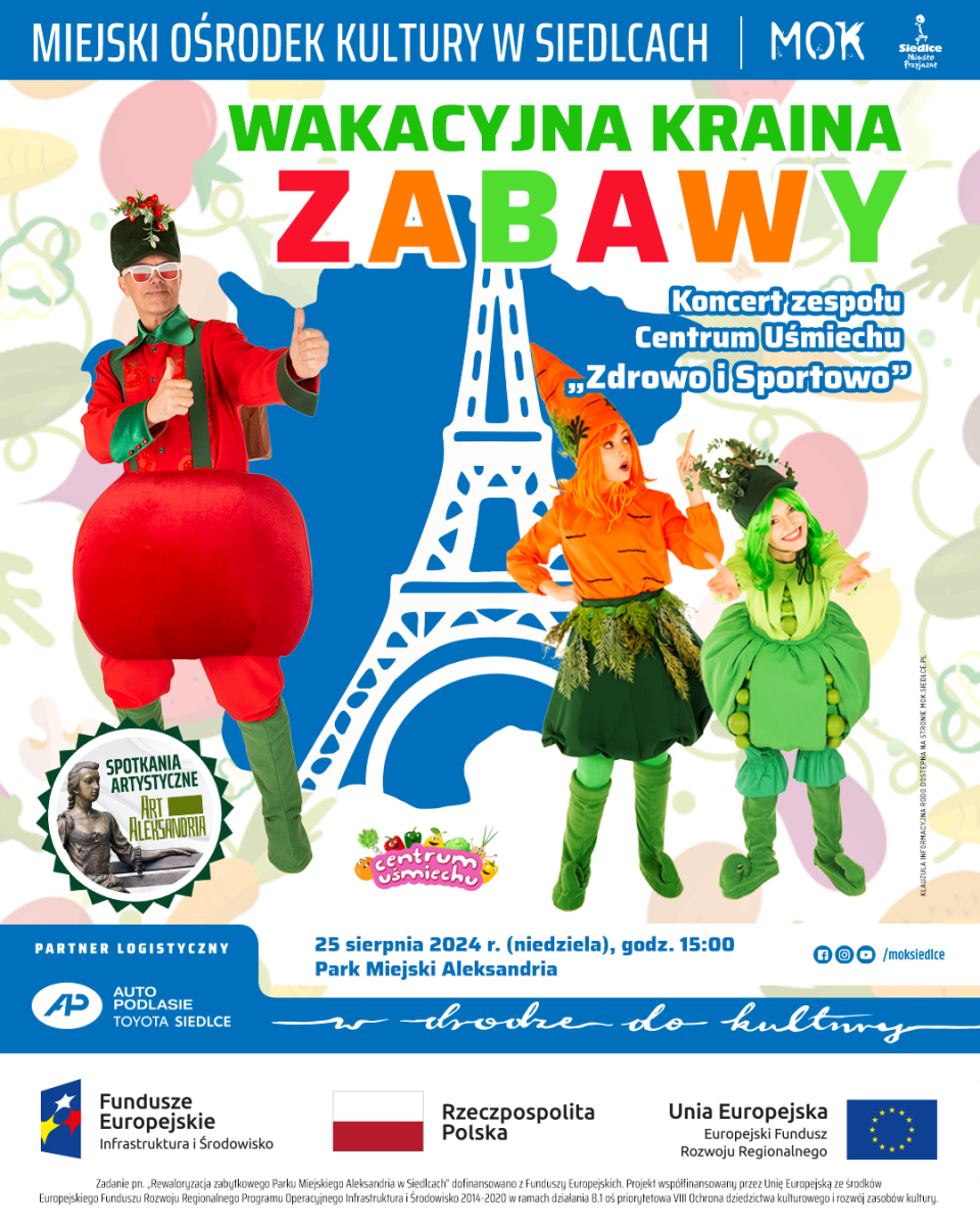 Na zakończenie wakacji Wakacyjna Kraina Zabawy