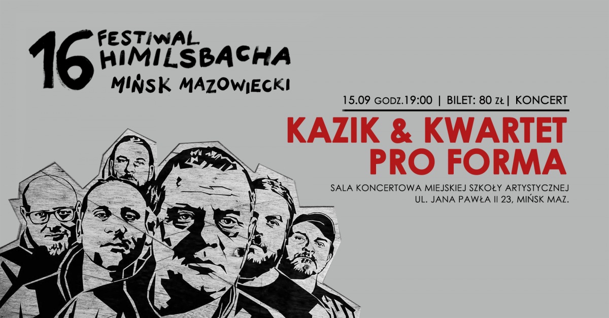 Kazik Staszewski w Mińsku Mazowieckim